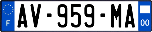 AV-959-MA