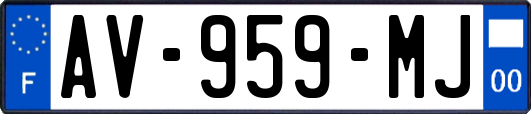 AV-959-MJ