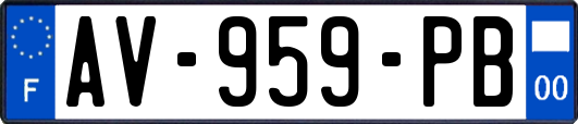 AV-959-PB