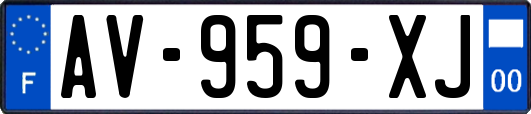 AV-959-XJ