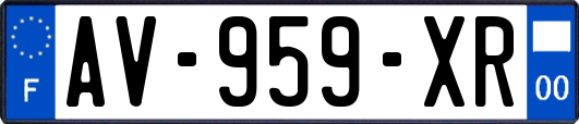 AV-959-XR