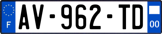 AV-962-TD