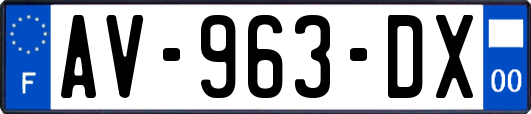 AV-963-DX