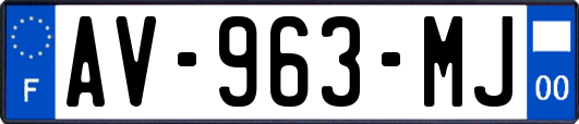 AV-963-MJ