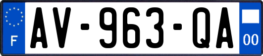 AV-963-QA