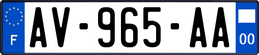 AV-965-AA