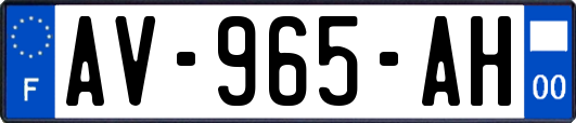 AV-965-AH