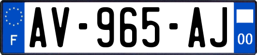 AV-965-AJ