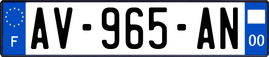 AV-965-AN