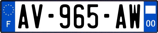 AV-965-AW