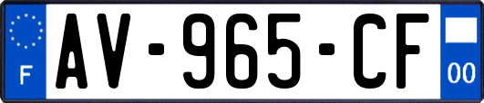 AV-965-CF