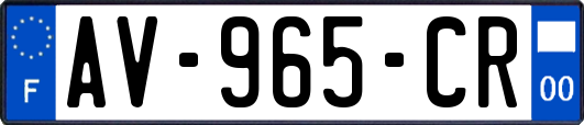 AV-965-CR