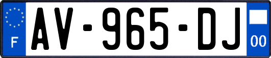 AV-965-DJ