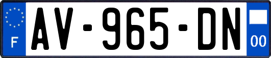 AV-965-DN