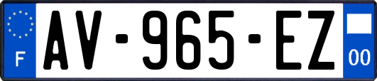 AV-965-EZ