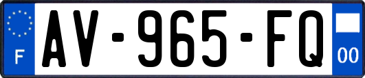 AV-965-FQ