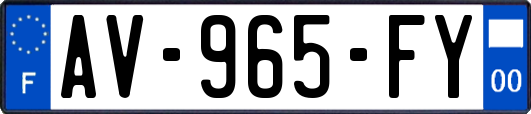 AV-965-FY