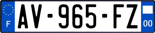 AV-965-FZ