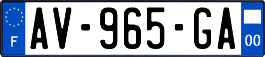 AV-965-GA