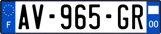 AV-965-GR