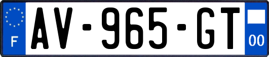 AV-965-GT