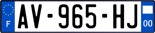 AV-965-HJ