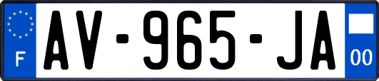 AV-965-JA
