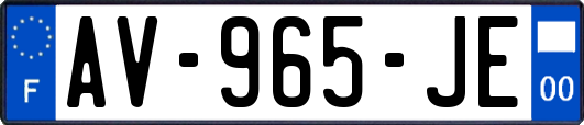 AV-965-JE