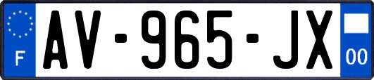 AV-965-JX