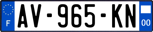 AV-965-KN