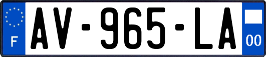 AV-965-LA