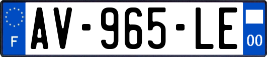 AV-965-LE