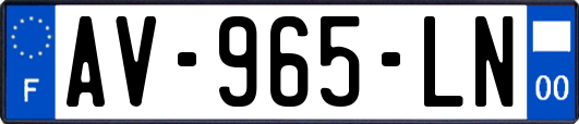 AV-965-LN