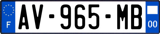 AV-965-MB