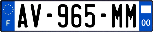 AV-965-MM