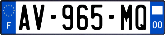 AV-965-MQ