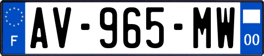 AV-965-MW