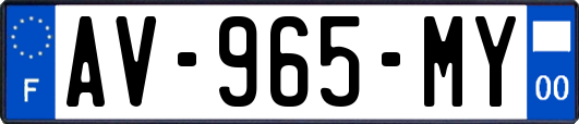 AV-965-MY