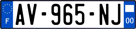 AV-965-NJ