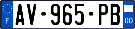 AV-965-PB