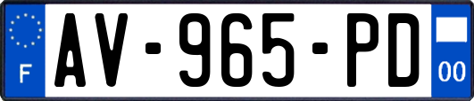 AV-965-PD