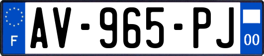AV-965-PJ