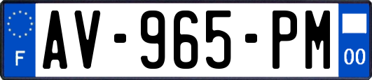 AV-965-PM