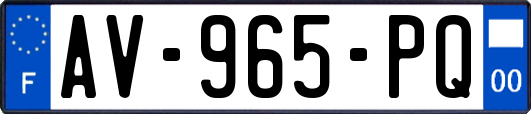 AV-965-PQ