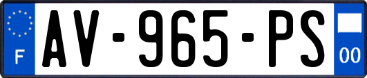 AV-965-PS