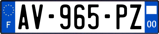 AV-965-PZ