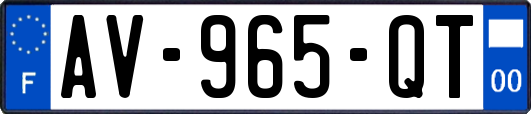 AV-965-QT