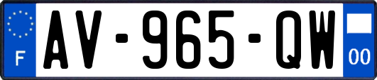 AV-965-QW