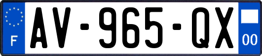 AV-965-QX