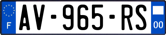 AV-965-RS